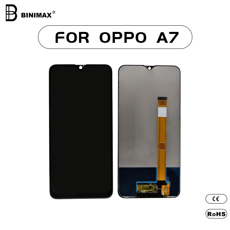 โทรศัพท์มือถือจอ LCD BINIMAX แทน OPPO A7 แสดงโทรศัพท์มือถือ