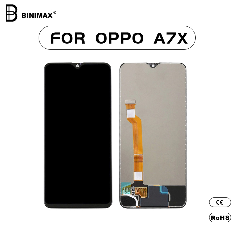 โทรศัพท์มือถือจอแอลซีดีหน้าจอ BINIMAX แทน OPPO a7X หน้าจอโทรศัพท์มือถือ