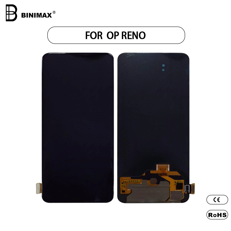 จอแอลซีดีโทรศัพท์มือถือหน้าจอแอลซีดี BINIMAX สำหรับ OPPO RENO