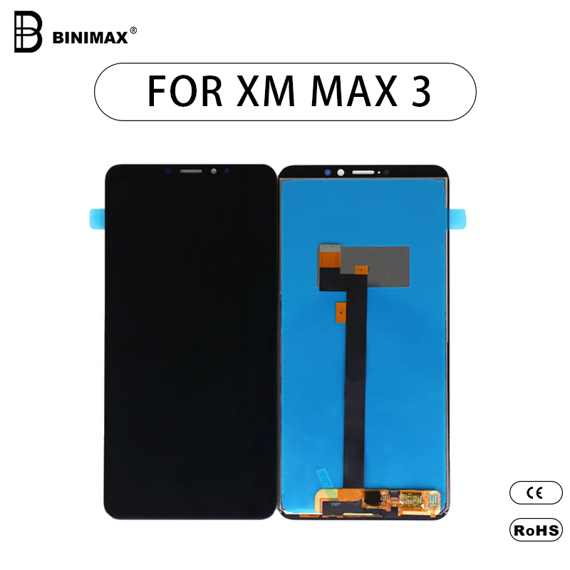 โทรศัพท์มือถือจอ LCD BINIMAX แทนข้าวฟ่าง Max3 โทรศัพท์มือถือหน้าจอ