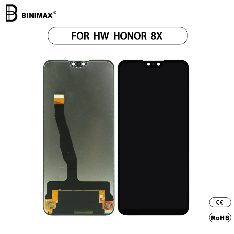 หน้าจอ LCD TFT สำหรับโทรศัพท์มือถือ BINIMAX ใช้ HW Honor 8X